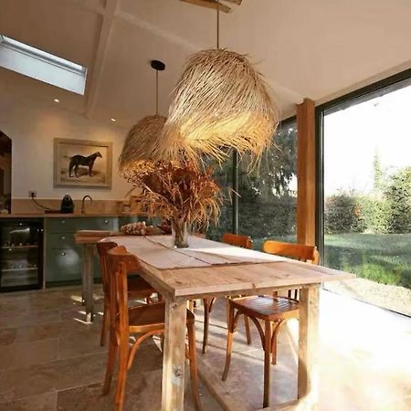 Villa Le loft Normand avec piscine chauffée à Saint-Antonin-de-Sommaire Extérieur photo