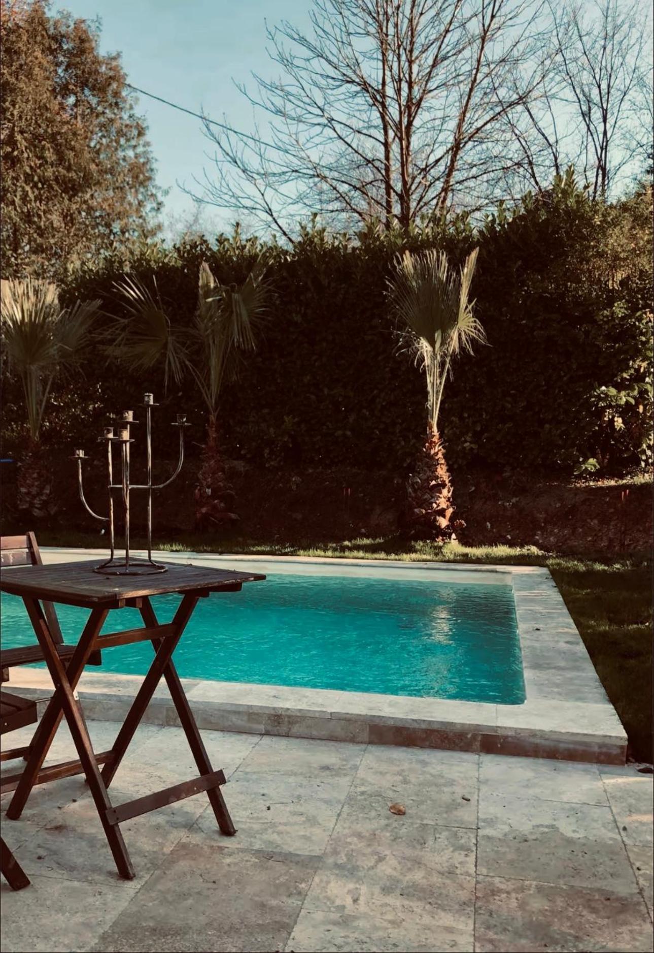 Villa Le loft Normand avec piscine chauffée à Saint-Antonin-de-Sommaire Extérieur photo